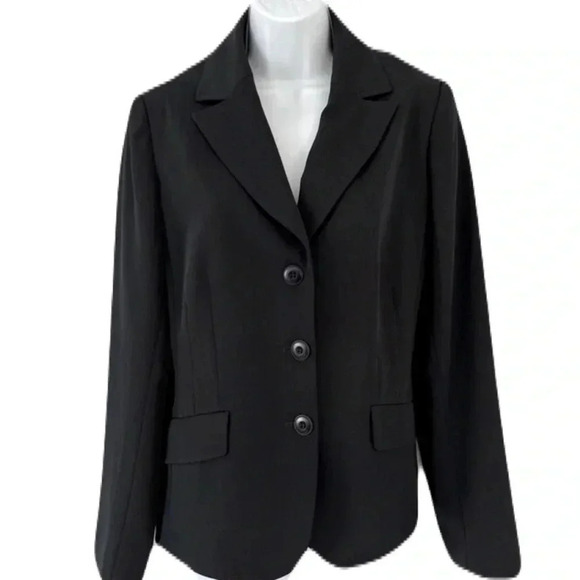 Cleo/ Black/  Lightly pinstriped/ Size US 10 - Picture 1 of 16